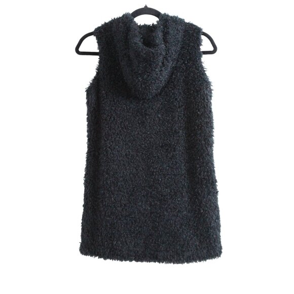 Faux Fur Hooded Vest - Picture 12 of 12